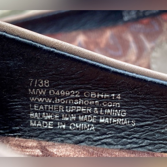 BORN Lola Leather Flats Women’s 7 - Picture 7 of 9